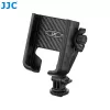 JJC PM-CS1 Adapter Mount su 1/4 inch sriegiu telefonui, išmaniajam telefonui, GoPro, standartiniam ISO Hot Shoe, juodas