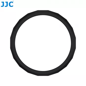JJC 2x Silikoniniai objektyvo apsauginiai žiedai, skirti DJI Osmo Action 5 Pro / 4 / 3 (juodi)