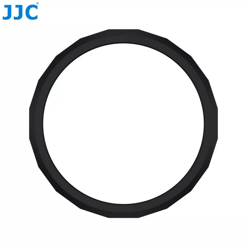JJC 2x Silikoniniai objektyvo apsauginiai žiedai, skirti DJI Osmo Action 5 Pro / 4 / 3 (juodi)
