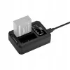 JJC Dual USB-C Įkroviklis 2x Fujifilm NP-W126 / NP-W126S Akumuliatoriams DCH-W126TC