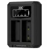 JJC Dual USB-C Įkroviklis 2x Fujifilm NP-W126 / NP-W126S Akumuliatoriams DCH-W126TC
