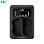 JJC Dual USB Charger for 2x Nikon EN-EL15 EN-EL15a EN-EL15b EN-EL15c Batteries