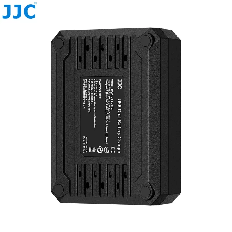 JJC Dual USB Charger for 2x Nikon EN-EL15 EN-EL15a EN-EL15b EN-EL15c Batteries