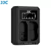 JJC Dual USB Charger for 2x Nikon EN-EL15 EN-EL15a EN-EL15b EN-EL15c Batteries