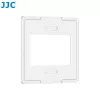 JJC SM-35x50 skaidrių rėmeliai 35 mm juostai, 50x50 mm rėmas, 36x24 mm anga, ABS plastikas, užspaudžiami, 50 vnt.