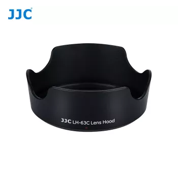 JJC Objektyvo gaubtas, skirtas Canon EW-63C – žiedlapio tipo, juodas