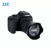 JJC Objektyvo gaubtas, skirtas Canon EW-63C – žiedlapio tipo, juodas