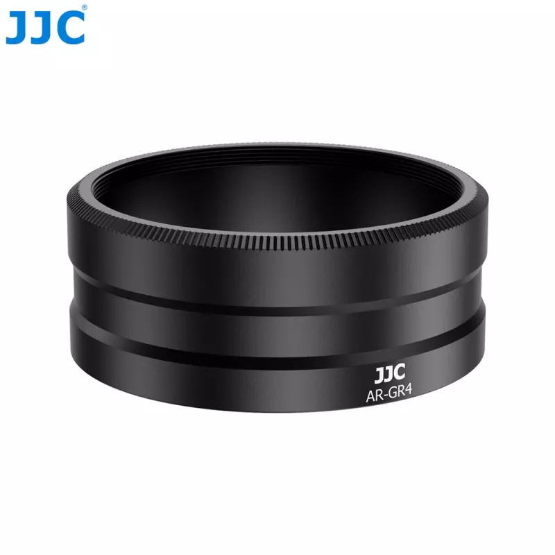 JJC AR-GR4 objektyvo adapterio žiedas, skirtas Ricoh GR IV HDF Monochrome (iki 49 mm)