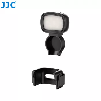 JJC Mini Magnetic LED Fill Light, skirta DJI Osmo Pocket 3, CRI≥95, 15 LED, įkraunamas per USB-C