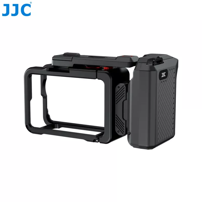 JJC SSK-OA6 Grip + Frame Mount + Cold Shoe Adapter for DJI Osmo Action 6