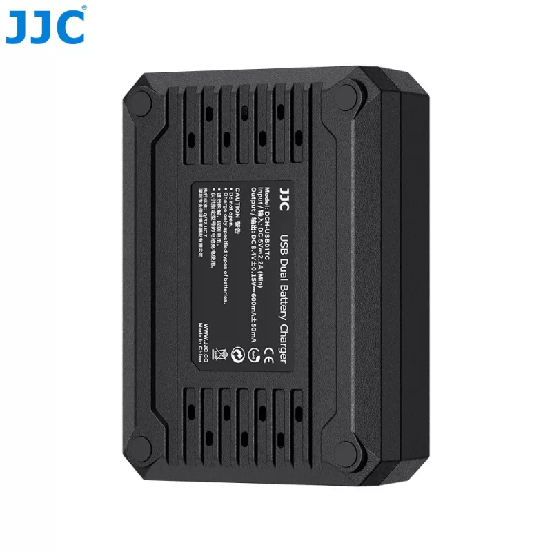 JJC Dual USB Įkroviklis, skirtas Olympus BLS-1 BLS-5 BLS-50 baterijoms