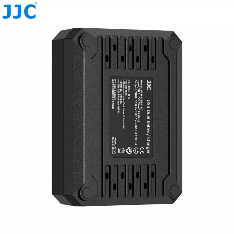 JJC Dual USB Įkroviklis, skirtas Olympus BLS-1 BLS-5 BLS-50 baterijoms