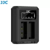 JJC Dual USB Įkroviklis, skirtas Olympus BLS-1 BLS-5 BLS-50 baterijoms