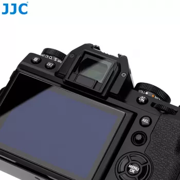 JJC Grūdinto stiklo apsauginis ekranas Fujifilm X-T5, X-T4, X-T3 EVF - 9H kietumas, atsparus įbrėžimams, atsparus pirštų atspaudams
