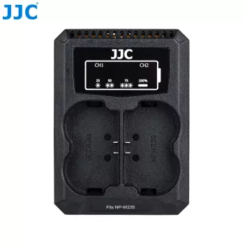 JJC Dual USB Įkroviklis Fujifilm NP-W235