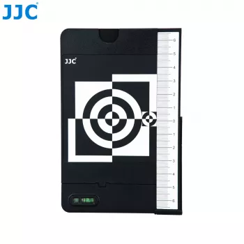 JJC 2-in-1 pilka kortelė + fokusavimo kalibravimo diagrama automatinio fokusavimo reguliavimui