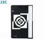 JJC 2-in-1 pilka kortelė + fokusavimo kalibravimo diagrama automatinio fokusavimo reguliavimui