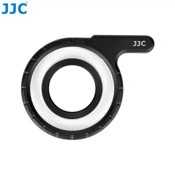 JJC Makro žiedo šviesa su blykste, skirta Olympus Tough TG-7 TG-6 TG-5 TG-4 TG-3 TG-2 (MRL-TG1)