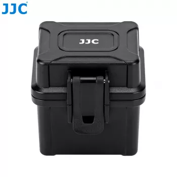 JJC Baterijų ir atminties kortelių dėklas fotoaparatams – juodas (JBC-BAT4)