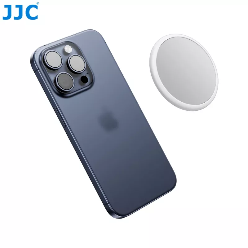 JJC MS-M2 Vlog Selfie Mirror for Smartphone, MagSafe Compatible, White