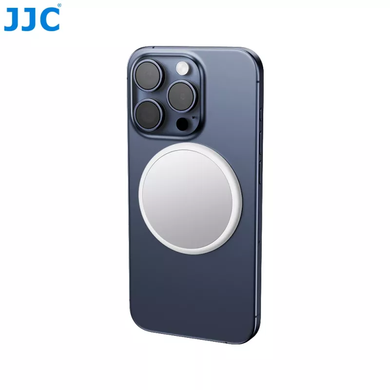 JJC MS-M2 Vlog Selfie Mirror for Smartphone, MagSafe Compatible, White