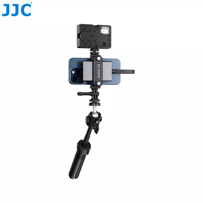 JJC SPC-S25 360° Tripod Mount for Smartphone, SSD, and GoPro with 1/4 inch Thread and Arca-Swiss Base