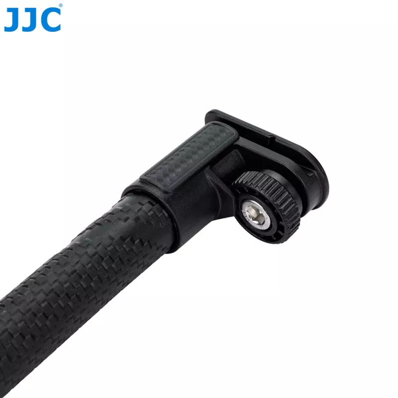 JJC Lankstus Gūsio Prailginimo Rankena su 1/4 inch Sriegiu ir Bato Laikikliu - Juoda