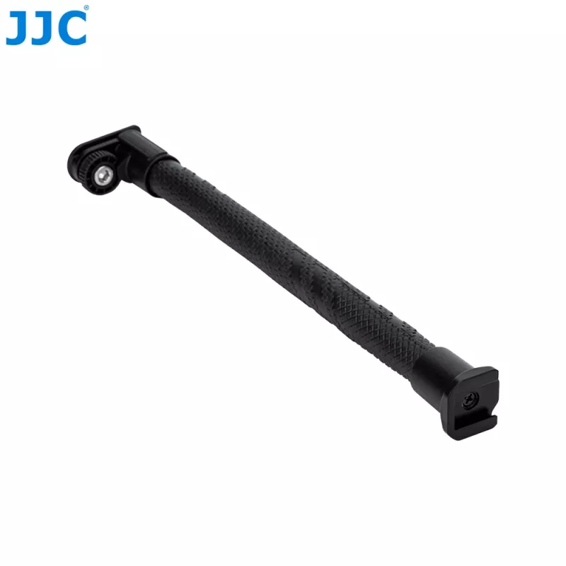JJC Lankstus Gūsio Prailginimo Rankena su 1/4 inch Sriegiu ir Bato Laikikliu - Juoda