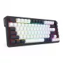Redragon Ucal Magnetic K673WB-RGB-M 75% Tri-Mode mechaninė žaidimų klaviatūra, balta/juoda