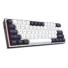Redragon ALCOR QMK K717WB-RGB-PRO mechaninė klaviatūra, 75% išdėstymas, trijų režimų, karštai keičiami jungikliai, balta/juoda