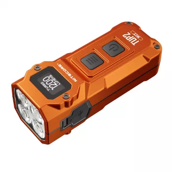 Nitecore TUP2 Orange 1200lm USB-C žibintuvėlis