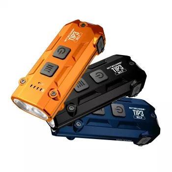 Nitecore TIP3 raktų pakabuko žibintuvėlis oranžinis 720 liumenų