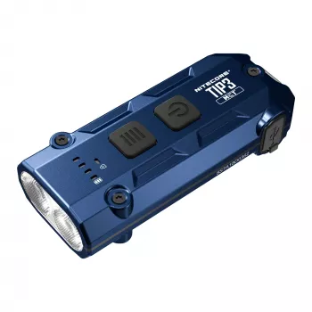 Nitecore TIP3 raktų pakabuko žibintuvėlis mėlynas 700 liumenų