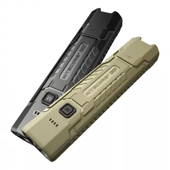 Nitecore EDC07 Desert Tan žibintuvėlis 1200 liumenų, įkraunamas per USB-C