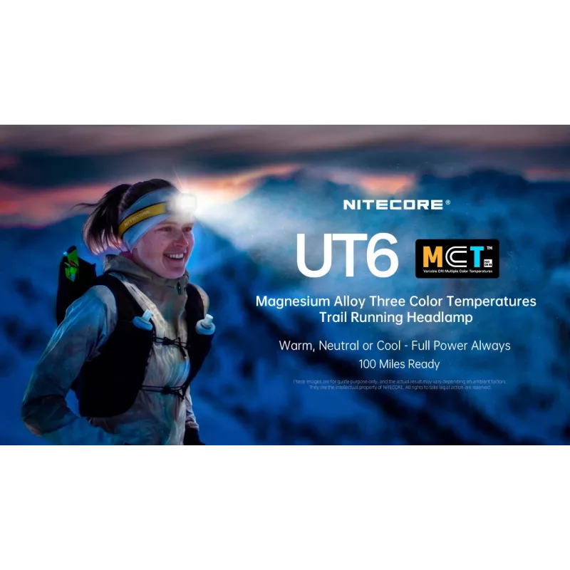 NITECORE UT6 Headlamp 1600 Lumens