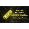Nitecore NL2155HP 21700 Li-ion akumuliatorius 5500mAh 3.6V su apsauga ir mygtukiniu kontaktu