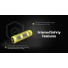 Nitecore NL2155HP 21700 Li-ion akumuliatorius 5500mAh 3.6V su apsauga ir mygtukiniu kontaktu