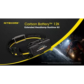 Nitecore Carbon Battery 12K Kit 12000 mAh nešiojamas akumuliatorius