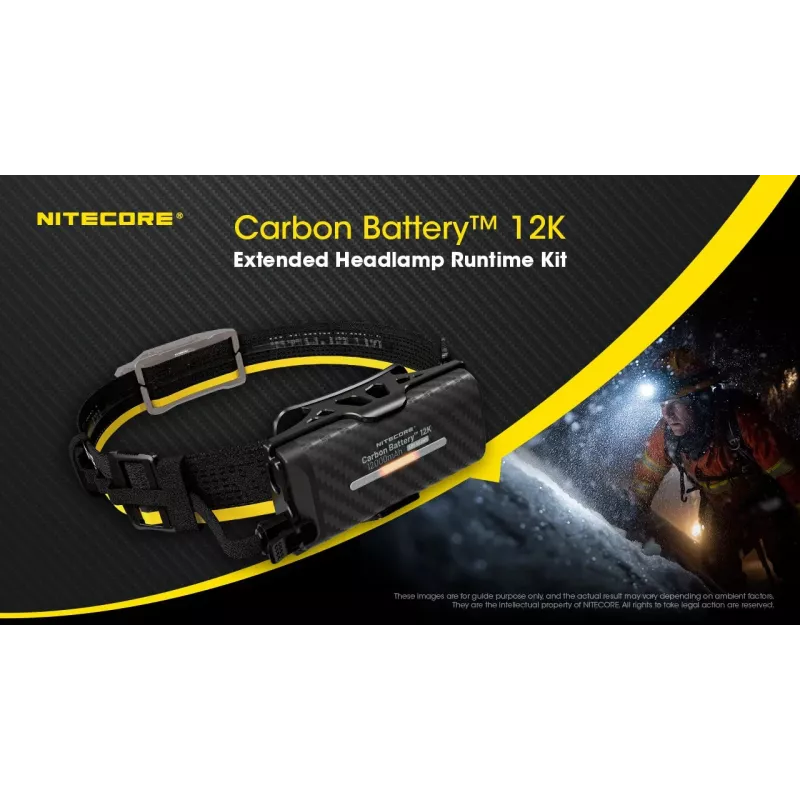 Nitecore Carbon Battery 12K Kit 12000 mAh nešiojamas akumuliatorius