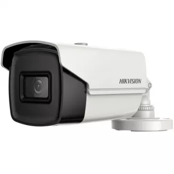 Hikvision DS-2CE16U1T-IT3F 8MP IR fiksuota kulka kamera, 2.8mm objektyvas, balta