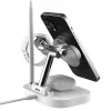 AWEI 4-in-1 belaidė įkrovimo stotelė W2215W greitasis įkrovimas juoda