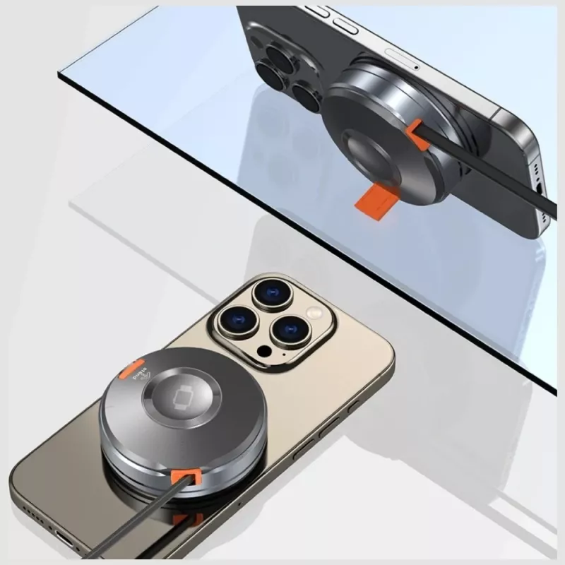 AWEI W27 3-in-1 belaidė įkrovimo stotelė 15W greitasis įkrovimas su USB-C laidu Juoda