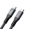 ORICO Thunderbolt 4 laidas USB-C 40 Gbps 8K60Hz PD 100W 2m Juodas