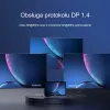 ORICO Thunderbolt 4 laidas USB-C 40 Gbps 8K60Hz PD 100W 2m Juodas