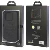 Audi GT Synthetic Leather Hard Case for iPhone 15 Pro (6.1 inch) - Black