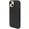Audi GT Sintetinės Odos Kietas Dėklas, skirtas iPhone 15 Plus / 14 Plus 6,7 inch - Juodas