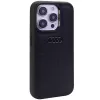 Audi GT Synthetic Leather Hard Case, skirta Apple iPhone 15 Pro Max 6.7 inch juoda