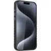 Audi Originalinė odinė MagSafe kieto dėklo iPhone 15 Pro Max 6.7 Juoda-Raudona AU-TPUPCMIP15PM-R8/D3-RD