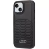Audi Synthetic Leather MagSafe Hard Case for iPhone 15 / 14 / 13 6.1 inch Black