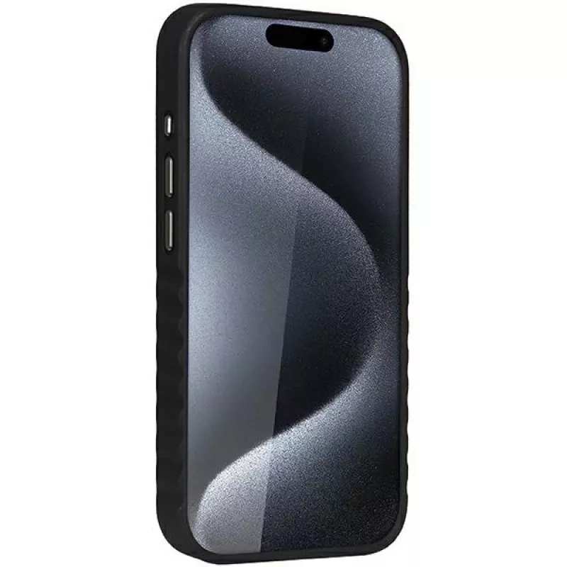 Audi Synthetic Leather MagSafe iPhone 15 Pro 6.1 Hard Case Black